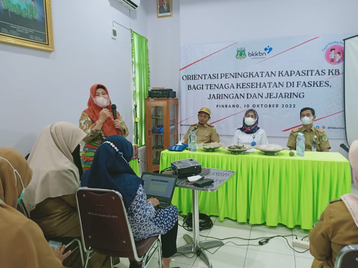 BKKBN Sulsel Gelar Orientasi Bagi Nakes untuk Tingkatkan Kualitas Layanan KB