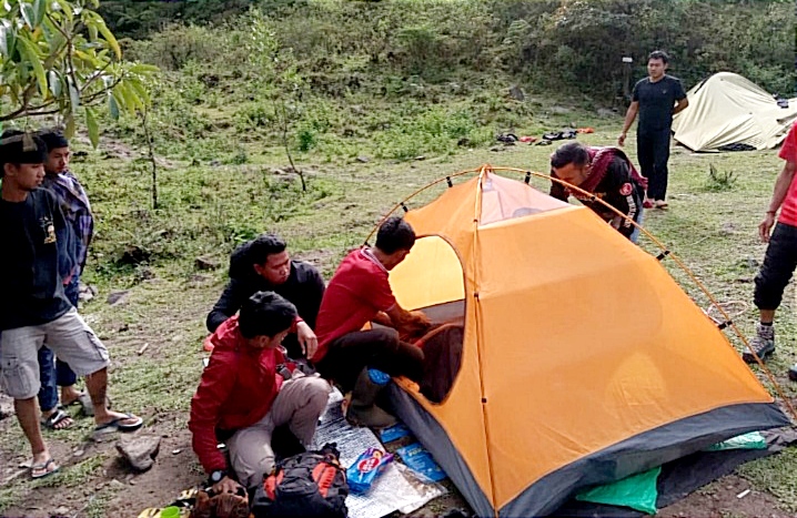 Hipotermia, Pendaki Meninggal  di Lembah Gunung Bawakaraeng