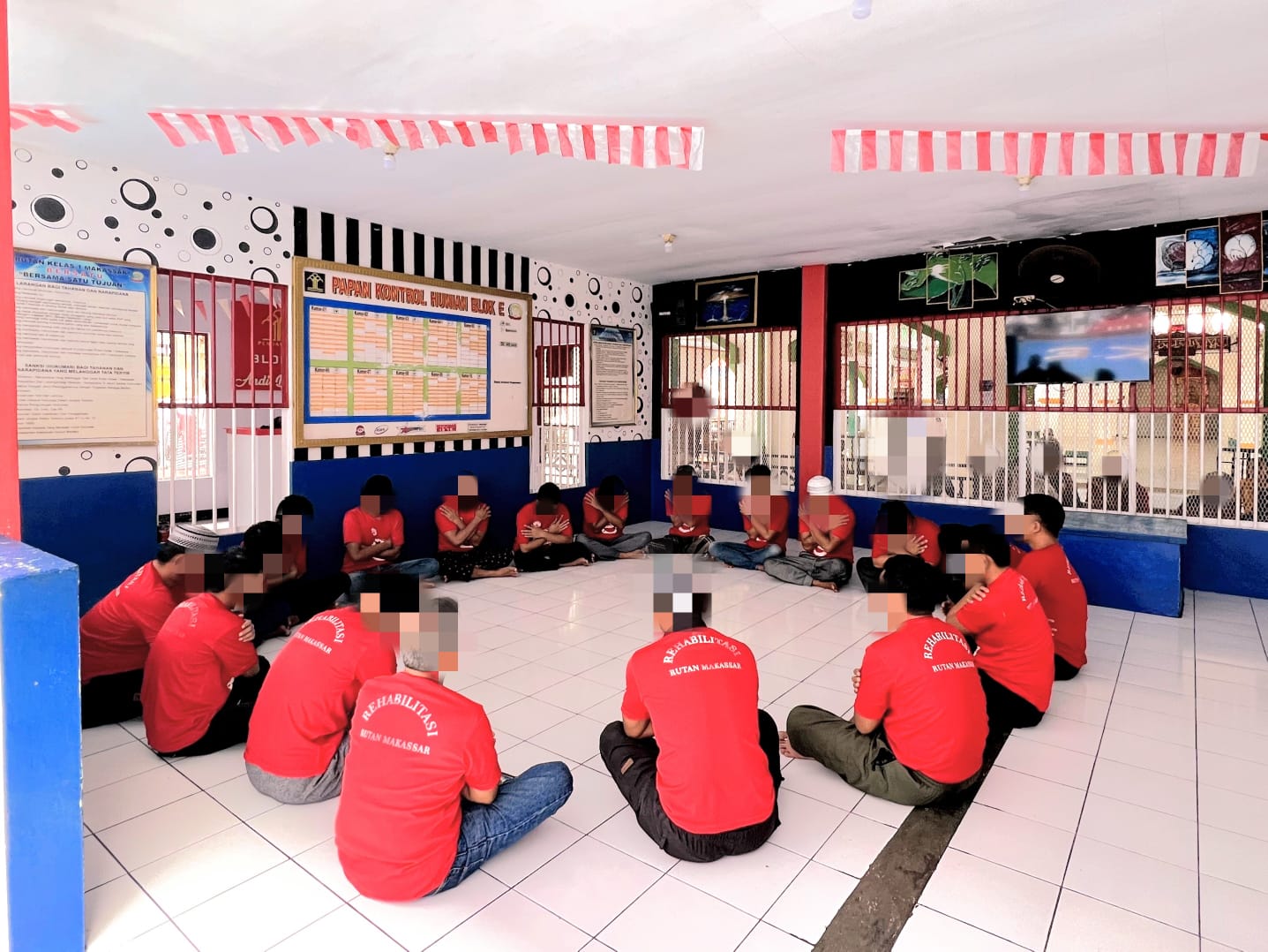Mahasiswa Psikologi UNM Beri Teknik  Relaksasi ke Warga Binaan Lapas