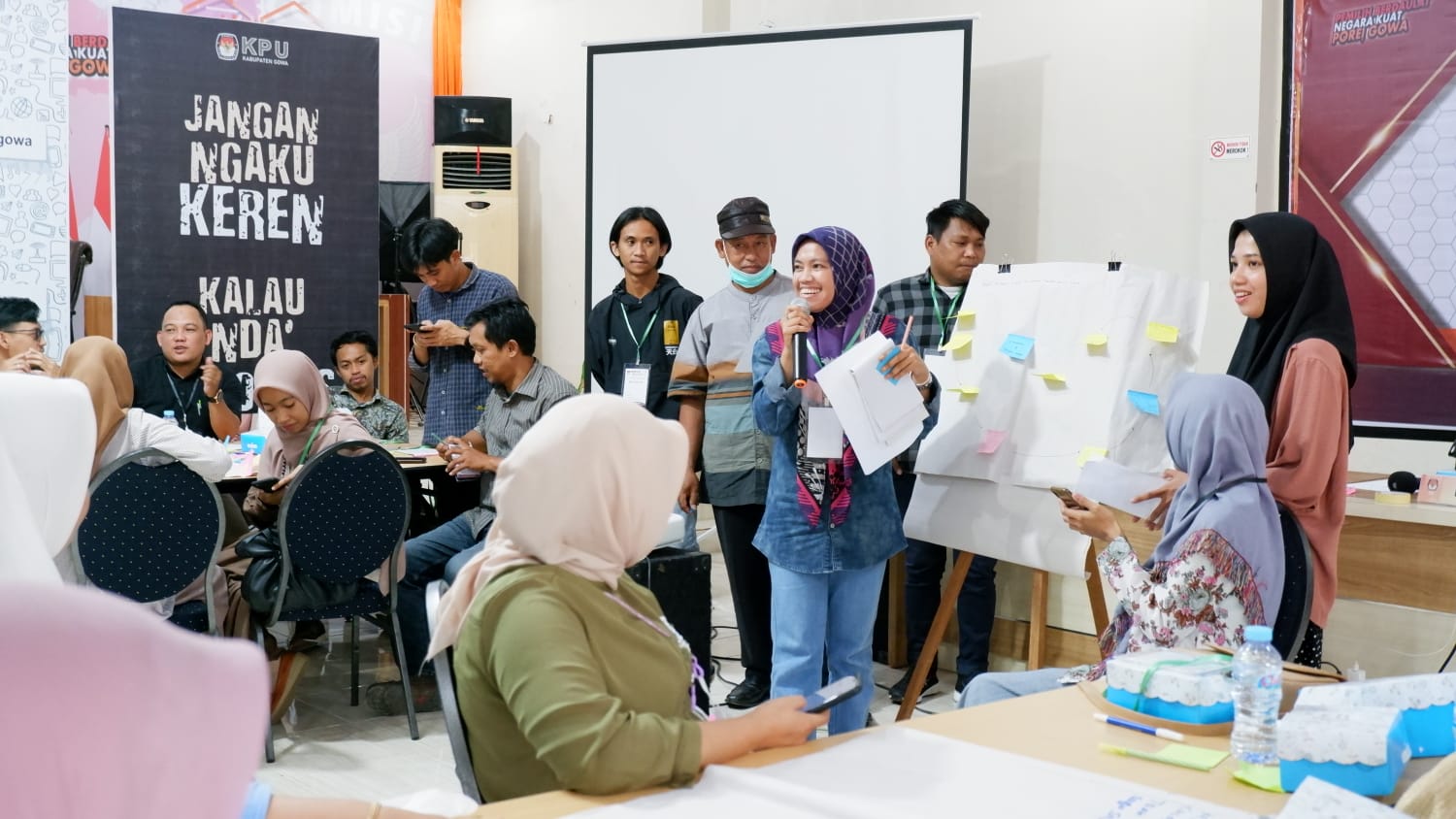 Puluhan Pemilih Muda Ikuti Workshop Kepemiluan