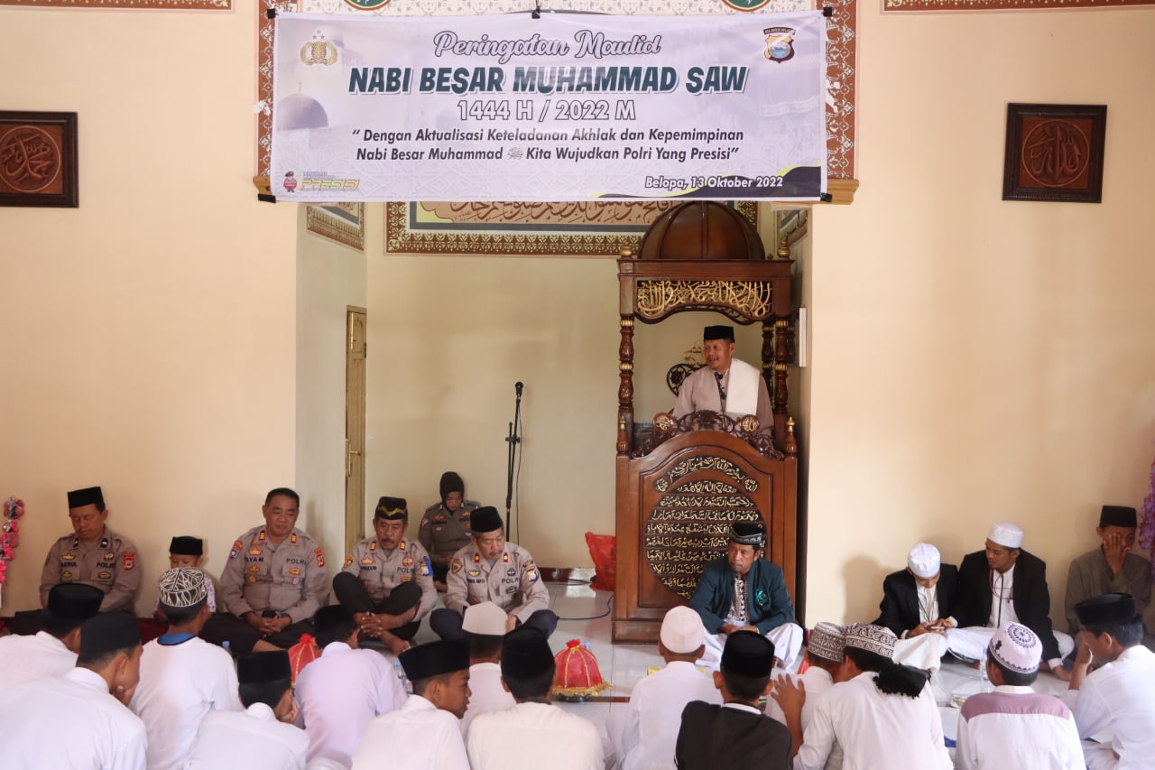 Polres Luwu Peringati Maulid Nabi Muhammad