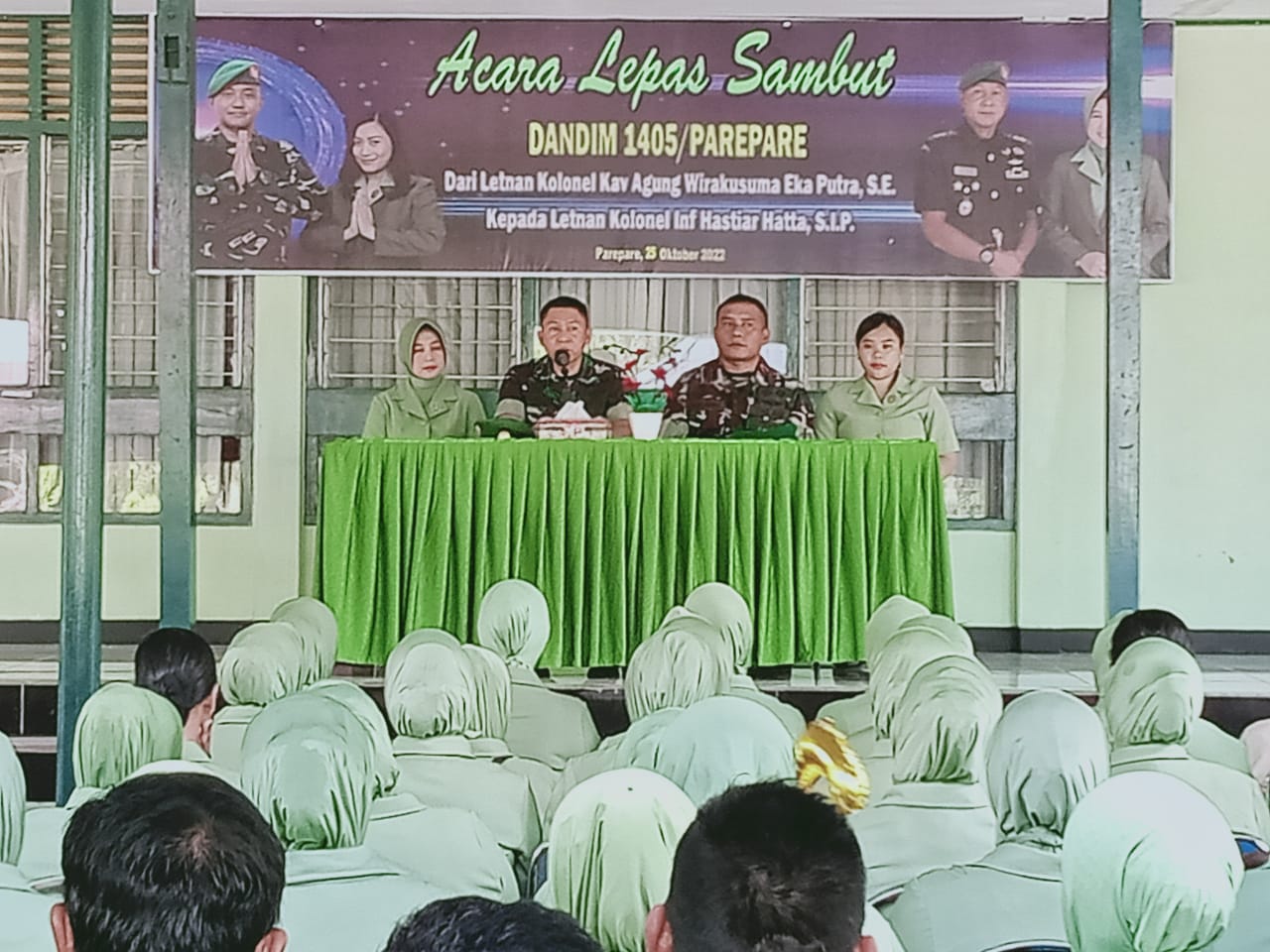 Dandim 1404 Parepare Pulang Kampung