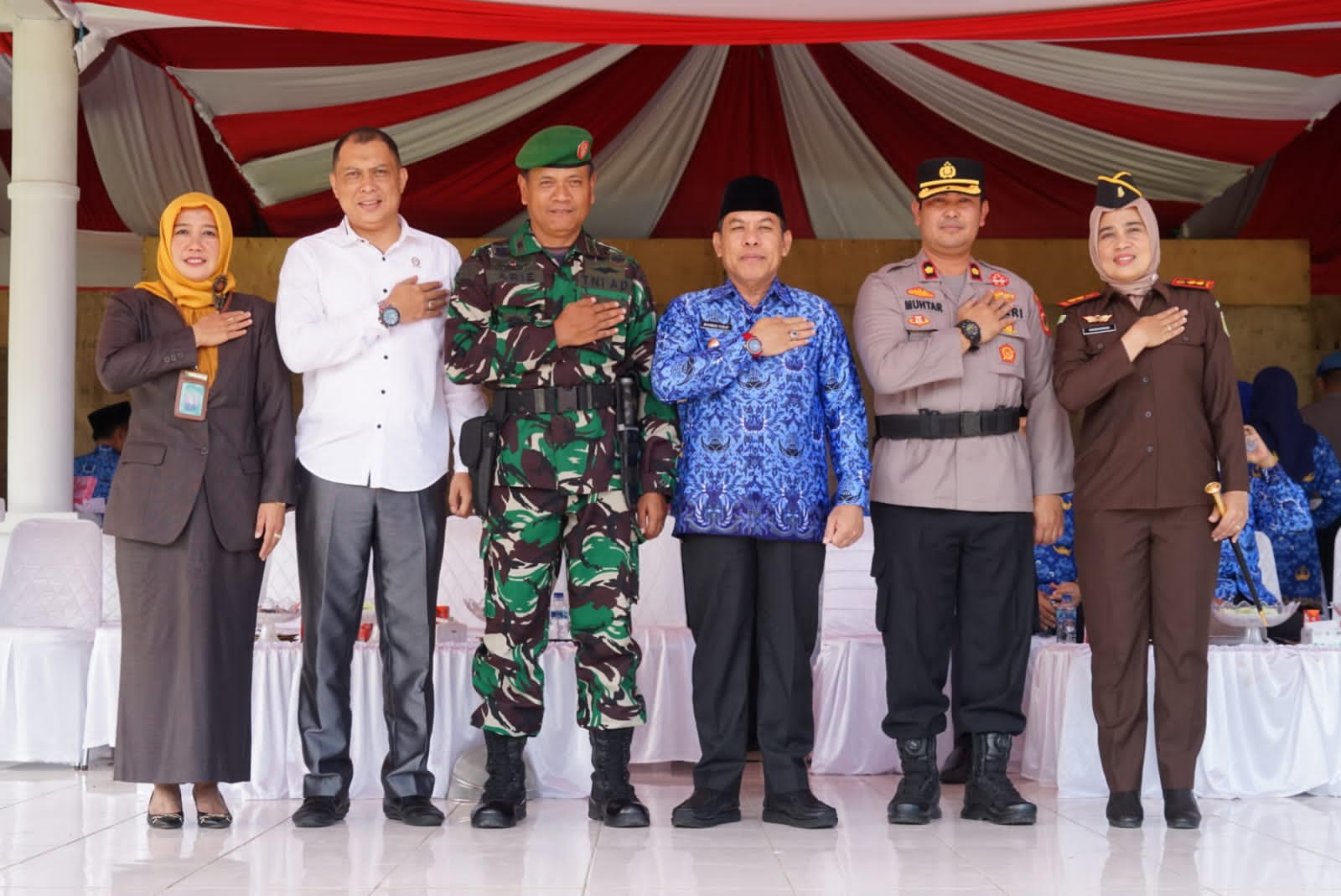Wakapolres Pamit Usai Upacara Integrasi