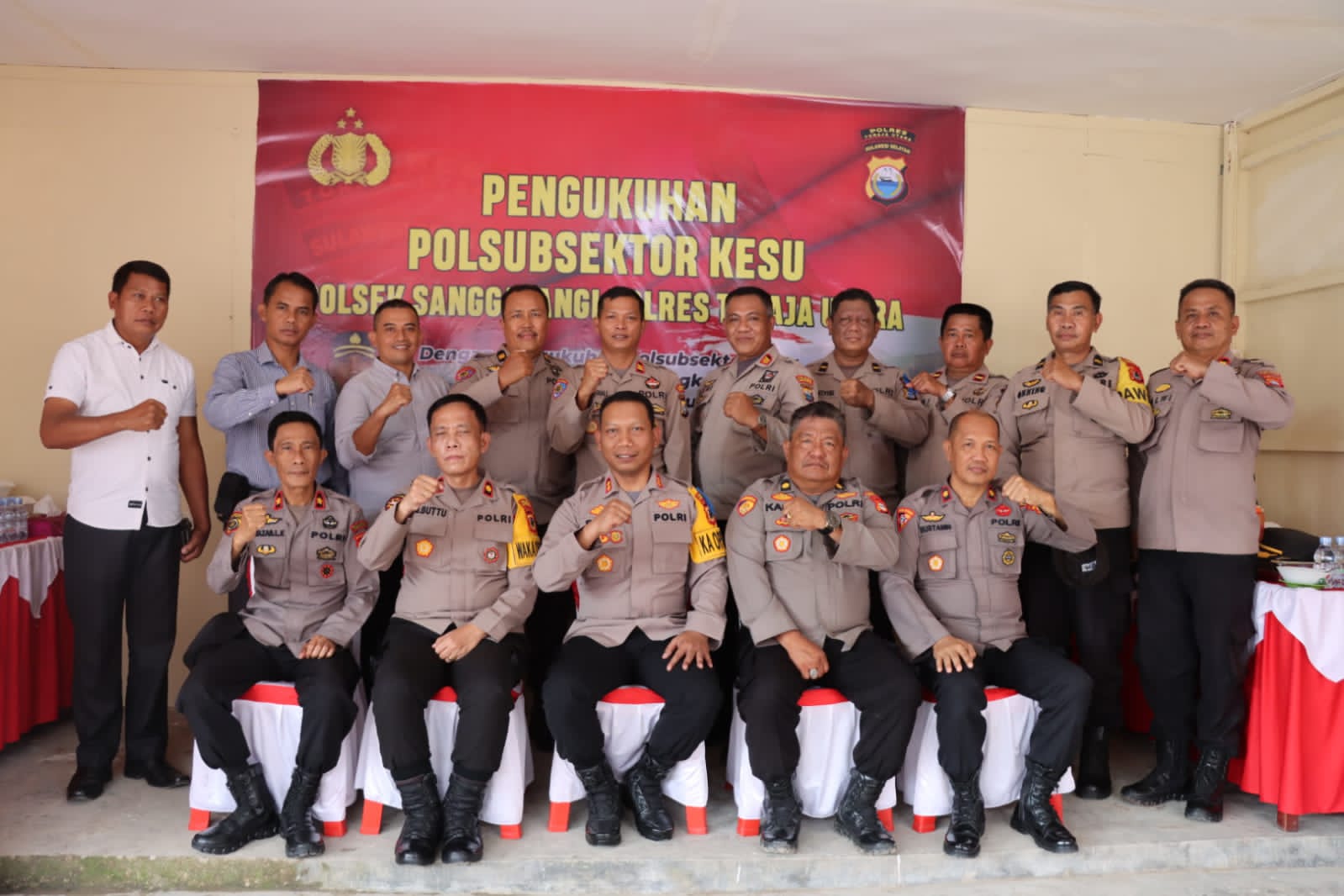 AKBP Eko Kukuhkan Polsubsektor Kesu