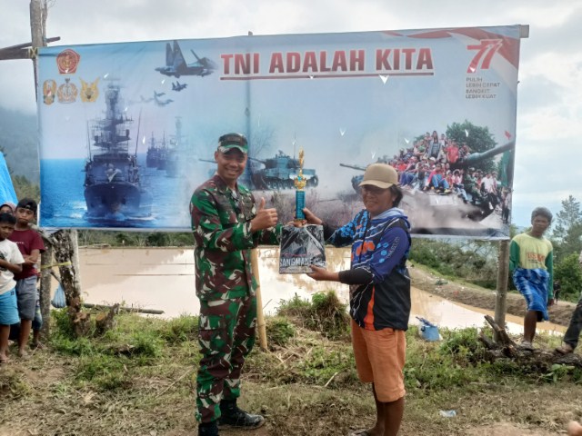 Kodim Tator Gelar Lomba Mancing