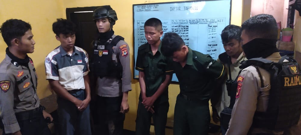 Belasan Siswa di Torut Diamankan Polisi