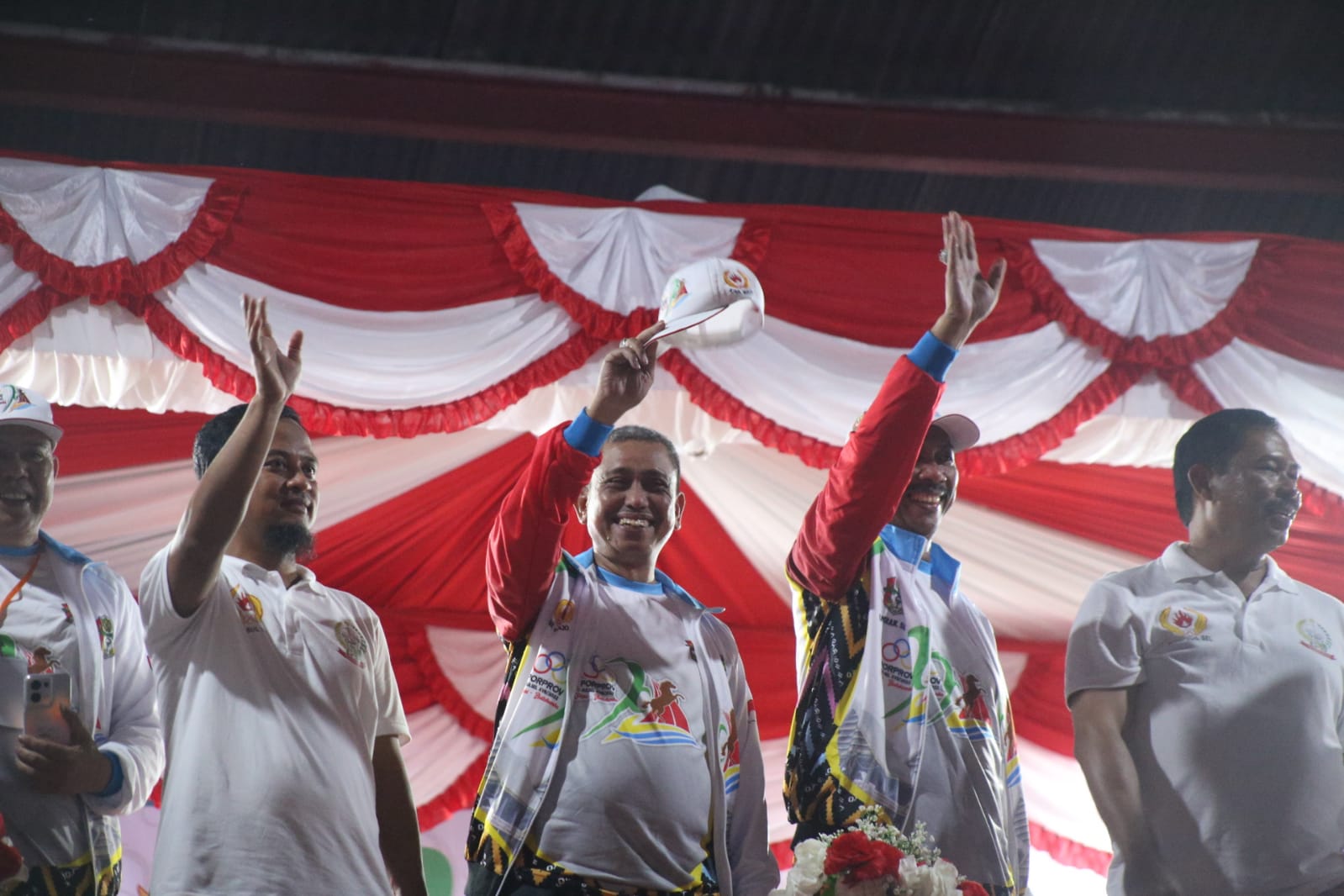 Bupati- Wabup Kompak Motivasi Atlet