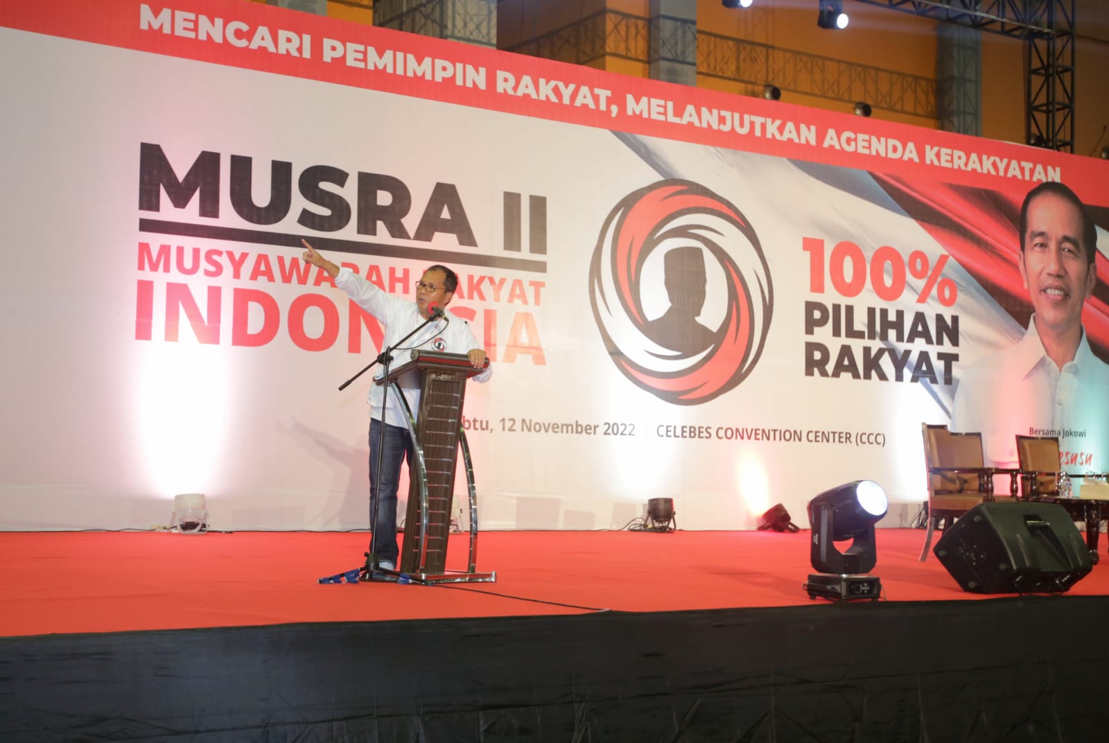 Danny Bahas Kotak Kosong pada Musra II Indonesia