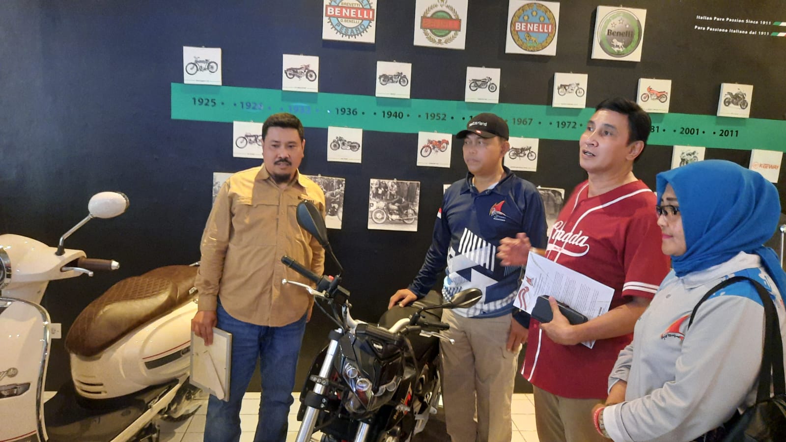 RPG Serahkan Motor Doorprize
