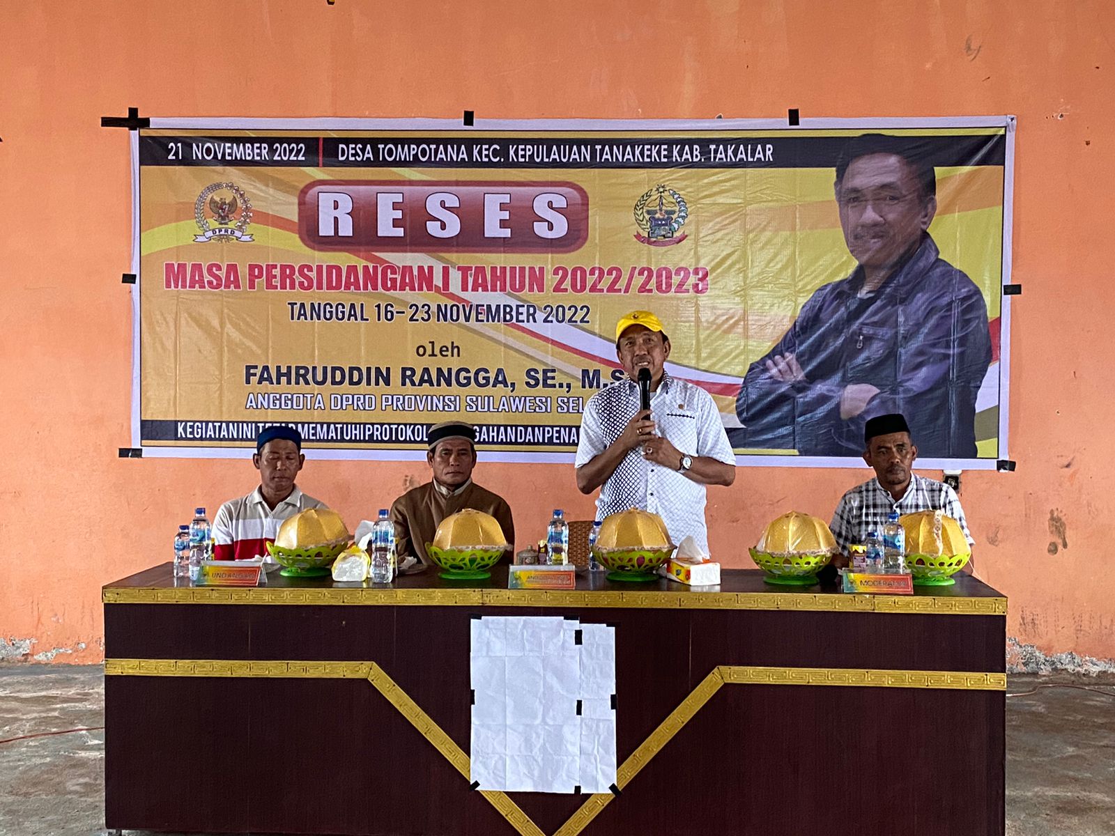 Rangga Kembali Serap Aspirasi di Desa Tompotana