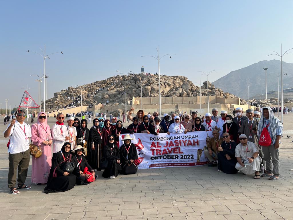 Jamaah Umrah Al Jasiyah Travel Kunjungi Padang Arafah