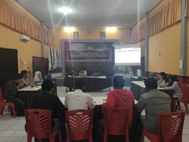 KPU Sosialisasi Tahapan Rekrutmen PPK-PPS