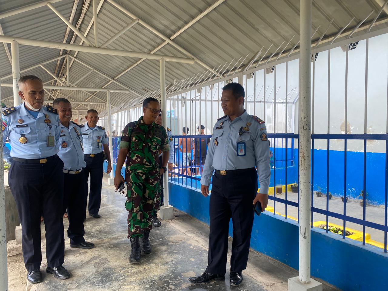 Dandim Kunjungi Lapas Perkuat Sinergitas