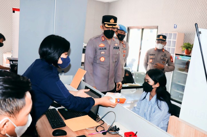 Kapolres Tator Sidak Pelayanan Publik
