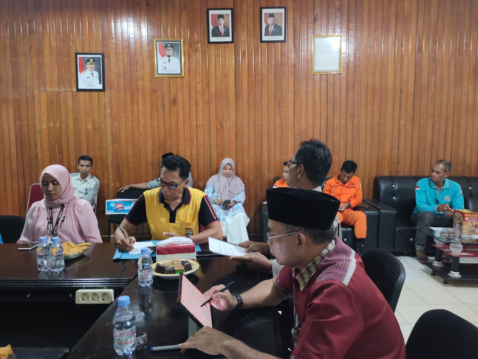 Kalak BPBD Pimpin Rapat Siaga Bencana