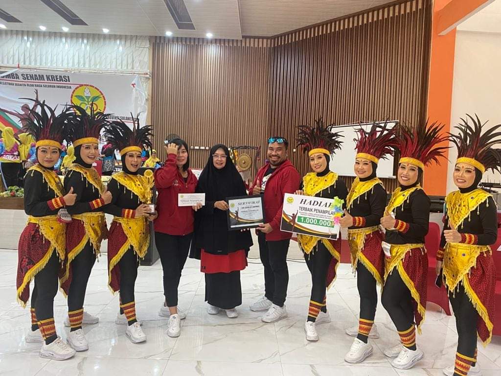 Lutim Memukau di Lomba Senam Kreasi