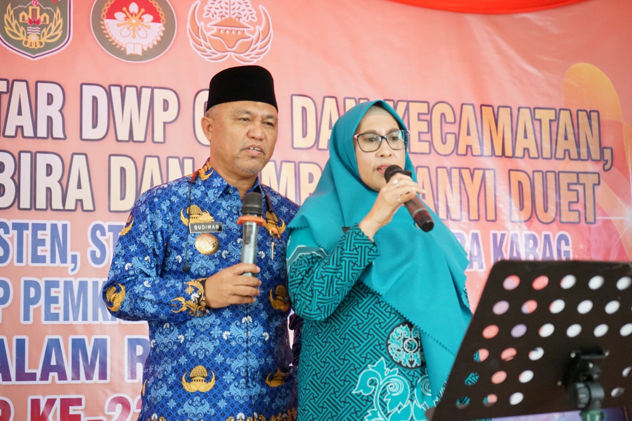 Budiman Apresiasi Lomba Menyanyi Duet Kepala OPD
