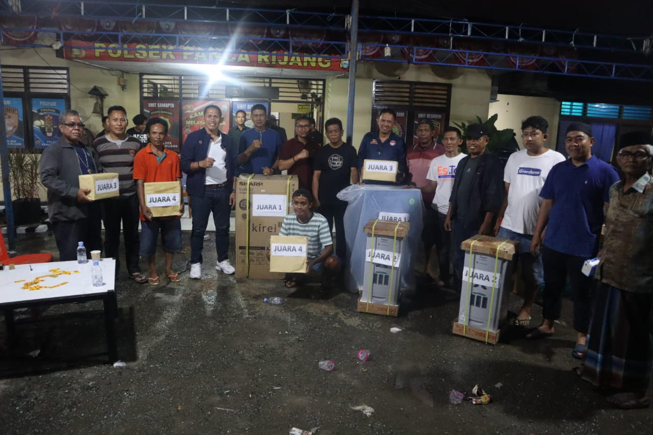 Kapolres Gelar Lomba Domino di Mapolsek