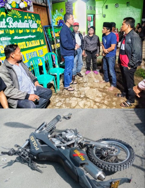 Kapolres Melayat ke Rumah Duka Bripka Rayhan