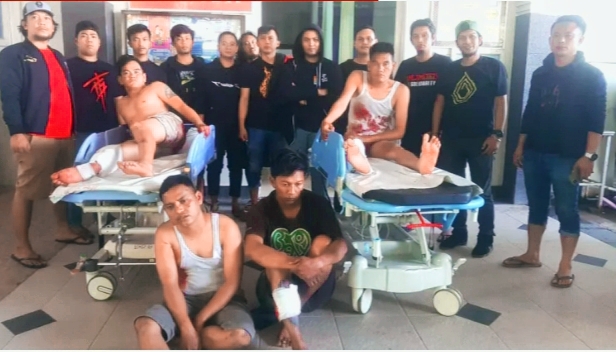 Doorr.. Empat Kawanan Pencuri Terkapar