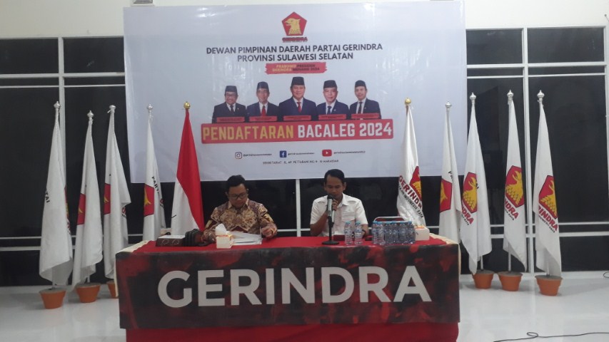 Partai Gerindra Buka Pendaftaran Bacaleg