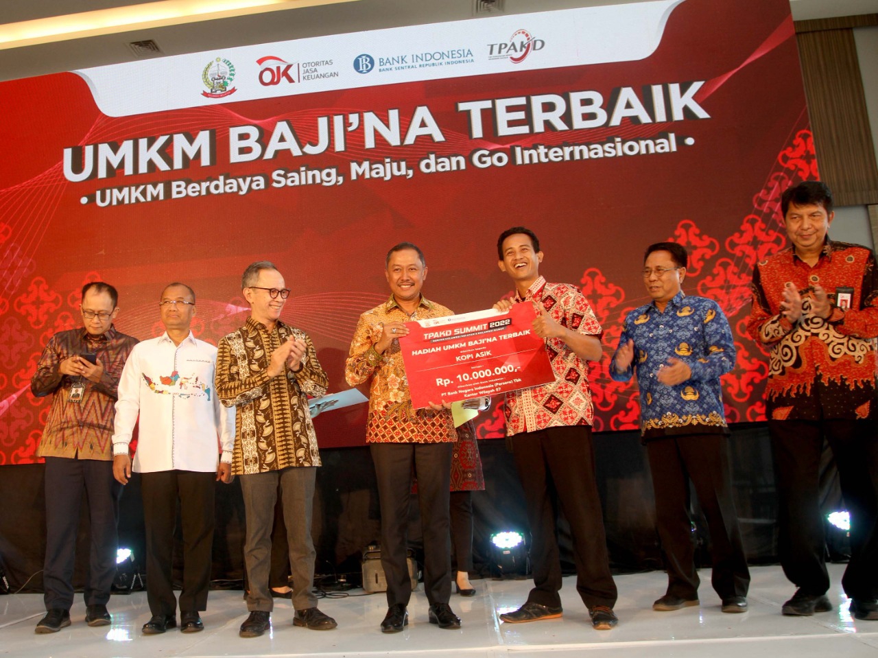 UMKM Binaan BNI Raih Penghargaan UMKM Terbaik