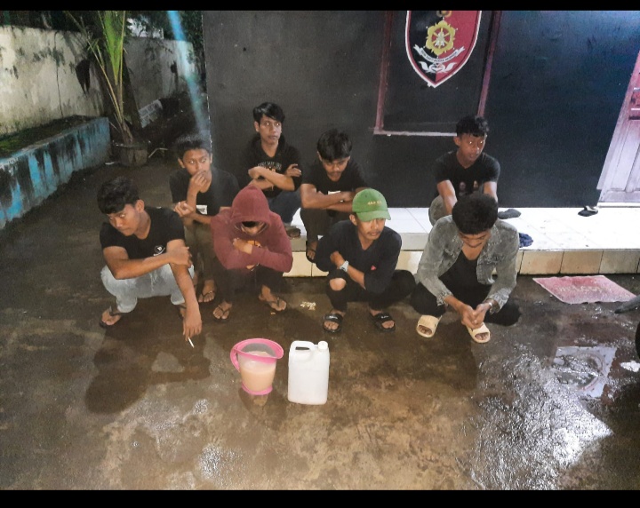 Pesta Ballo, Tujuh Remaja Diamankan