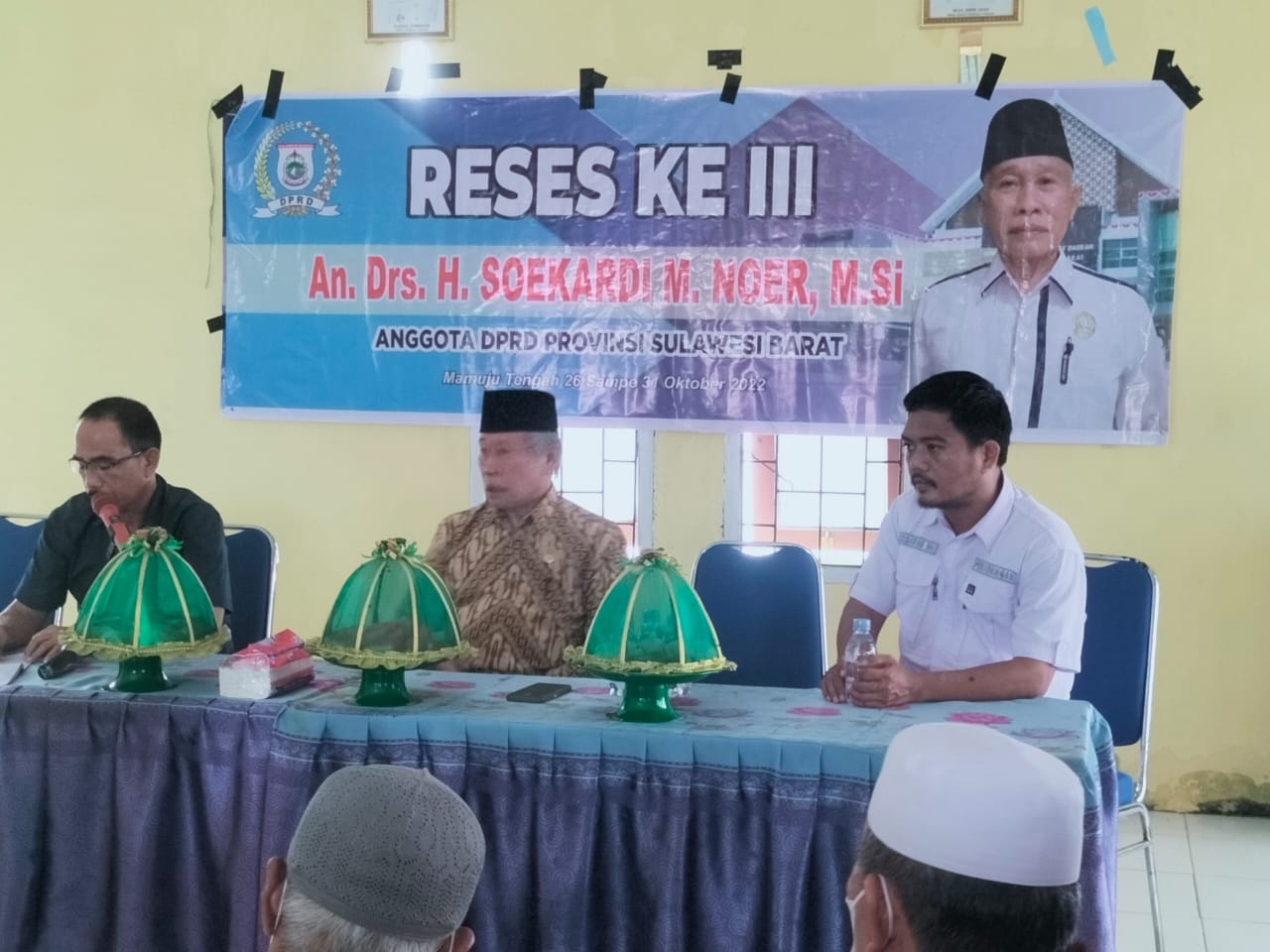 Kunjungi Mamuju Tengah, Sukardy Serap Aspirasi Masyarakat