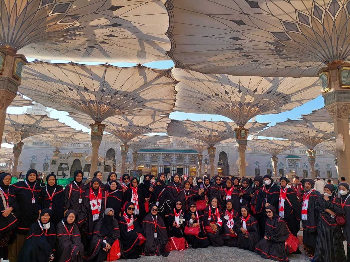 Jamaah Al Jasiyah Travel Kunjungi Raudah