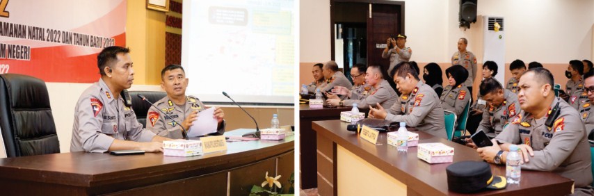 Jelang Nataru, Polrestabes Gelar Pelatihan Pra Ops Lilin