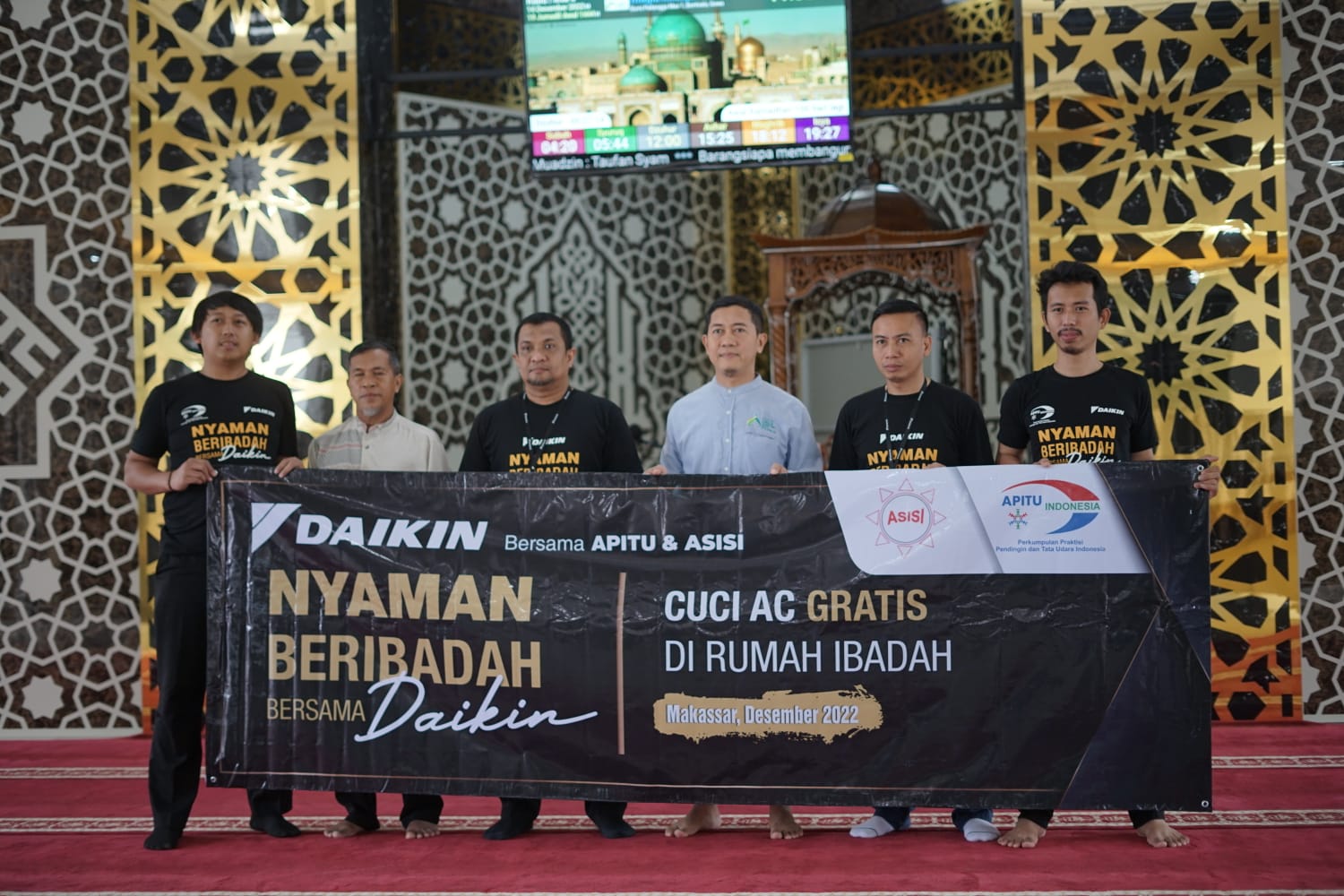 Daikin Helat Aksi Bersih AC Rumah Ibadah Tanpa Biaya