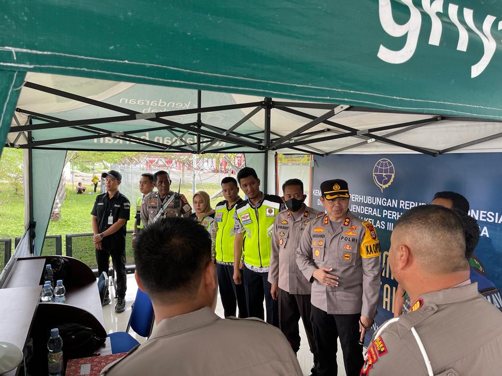 Kapolres Pastikan Keamanan Penumpang