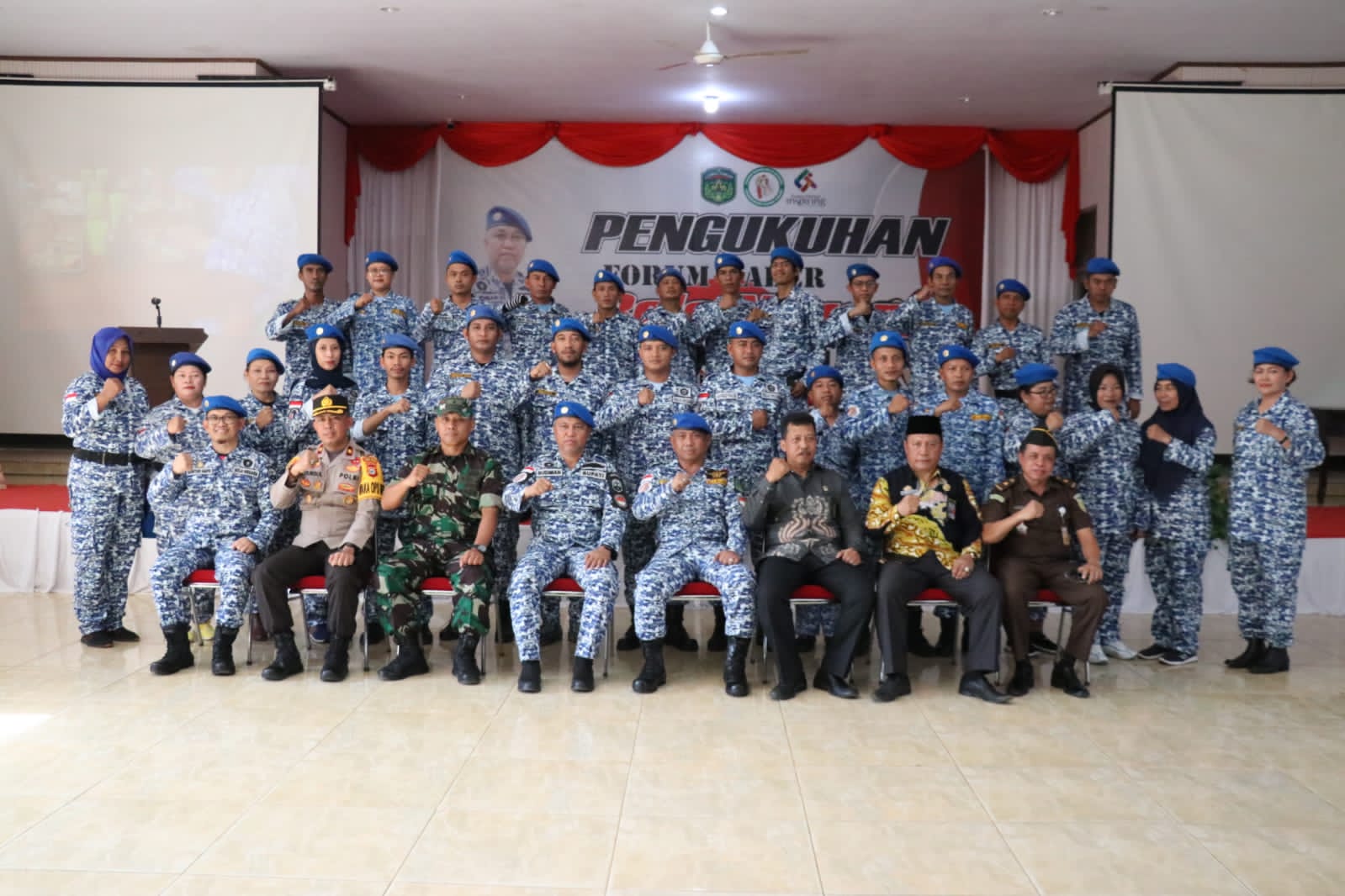 Bupati Budiman Kukuhkan Pengurus Kader Bela Negara