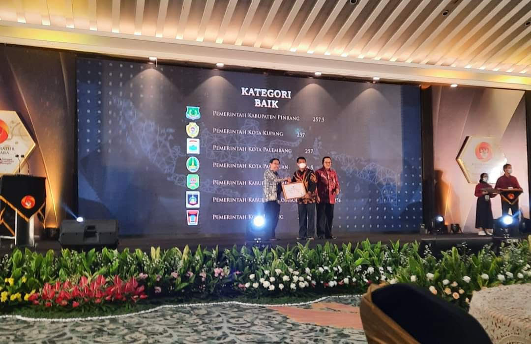 Pinrang Raih Penghargaan Komisi ASN