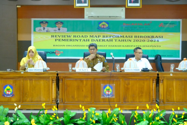 Pembak Jeneponto Launching Core Values BerAKHLAK