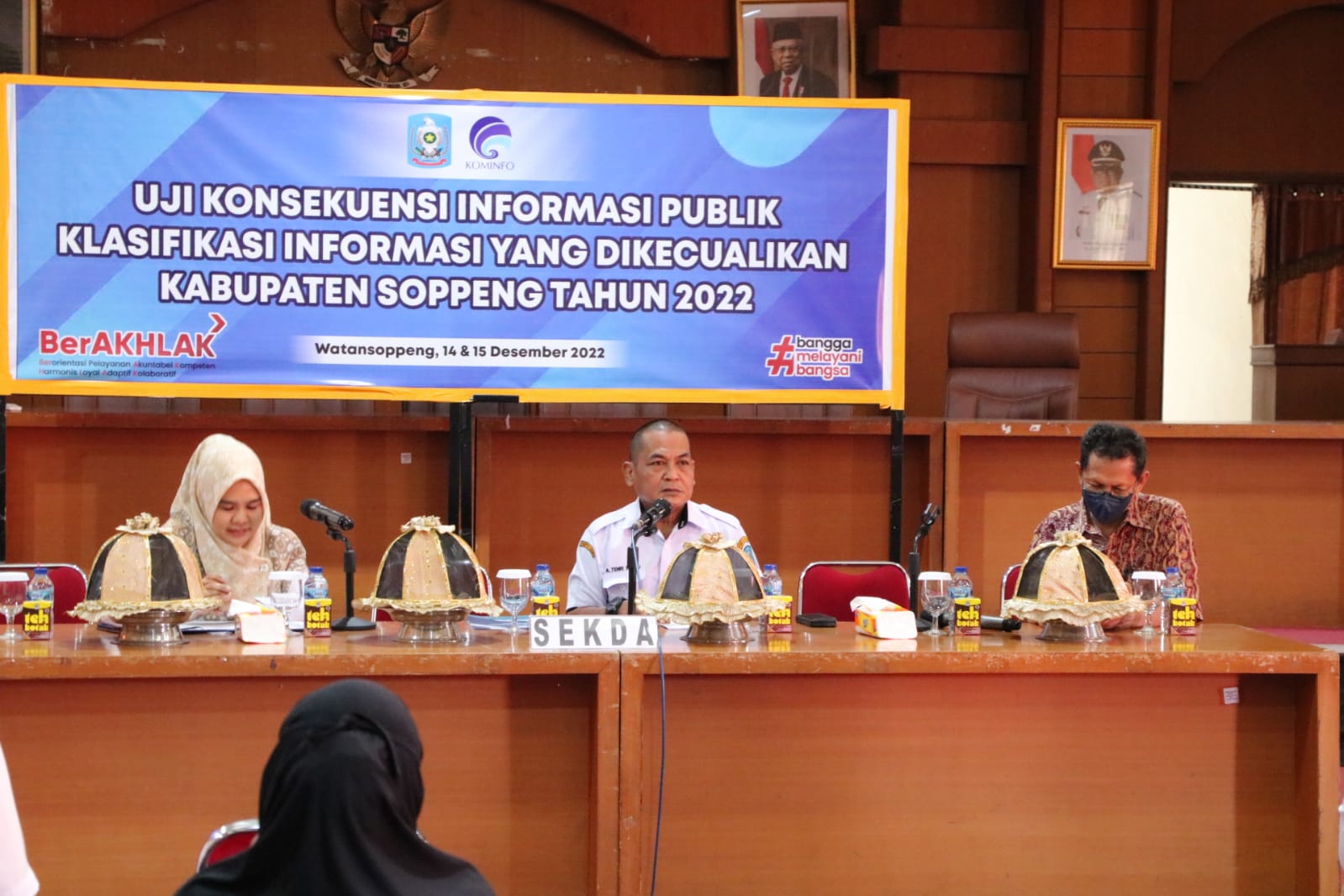 Diskominfo Gelar Uji Konsekuensi Infromasi