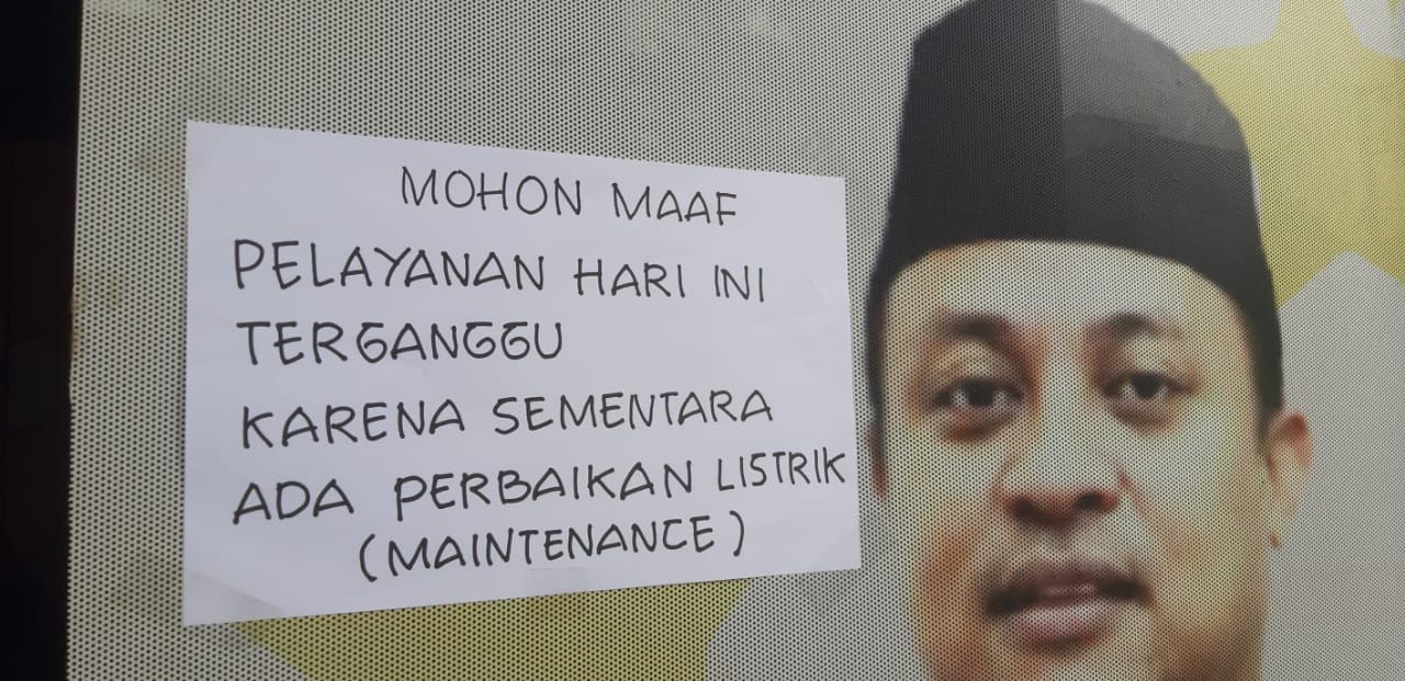 Kepala DPM-PTSP Pinjam Uang  Staf Bayar Listrik Kantor