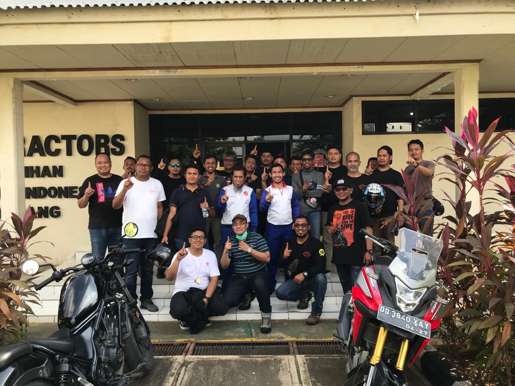 Asmo Ajak Karyawan UT Berkendara Aman Bersama Honda