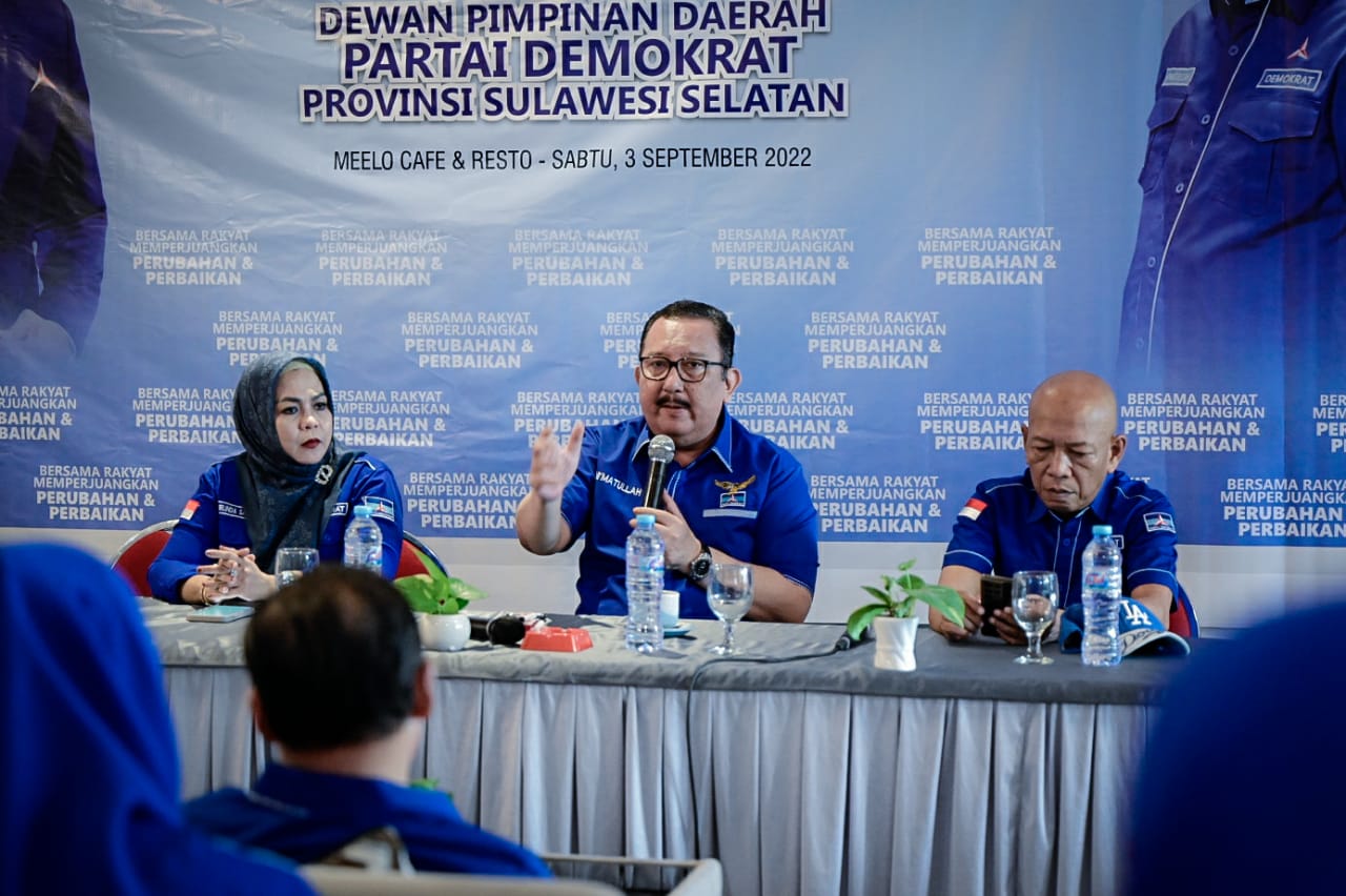 Demokrat Sulsel Deadline 13 DPC Hingga 28 Januari