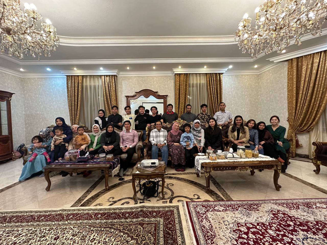 KBRI Astana Sambut Tahun Baru 2023 dengan Nobar The Big Four