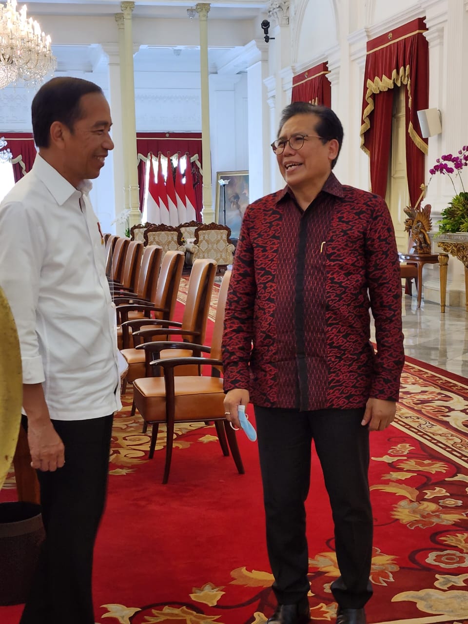 Dubes Fadjroel dan Presiden Jokowi Bahas Diplomasi dan Pilpres 2024
