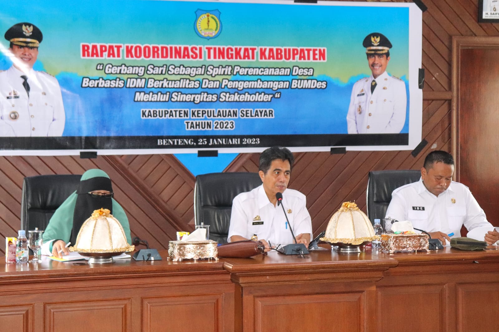 Wabup Selayar Pimpin Rakor Gerakan Membangun Desa Mandiri