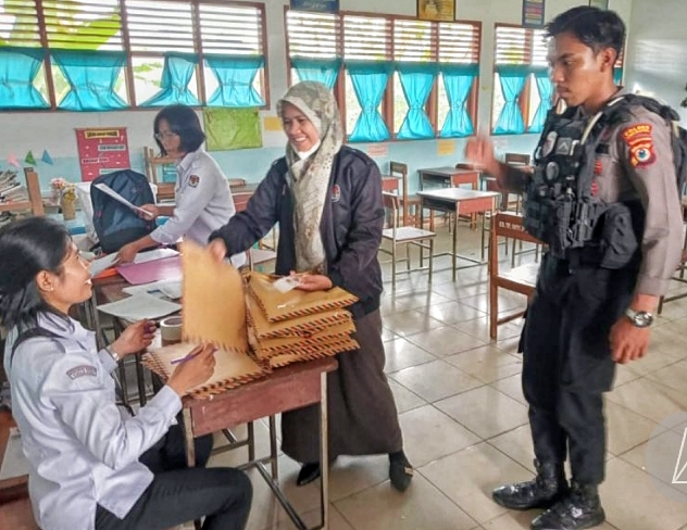 Polres Torut Amankan Seleksi Tertulis Calon Anggota PPS