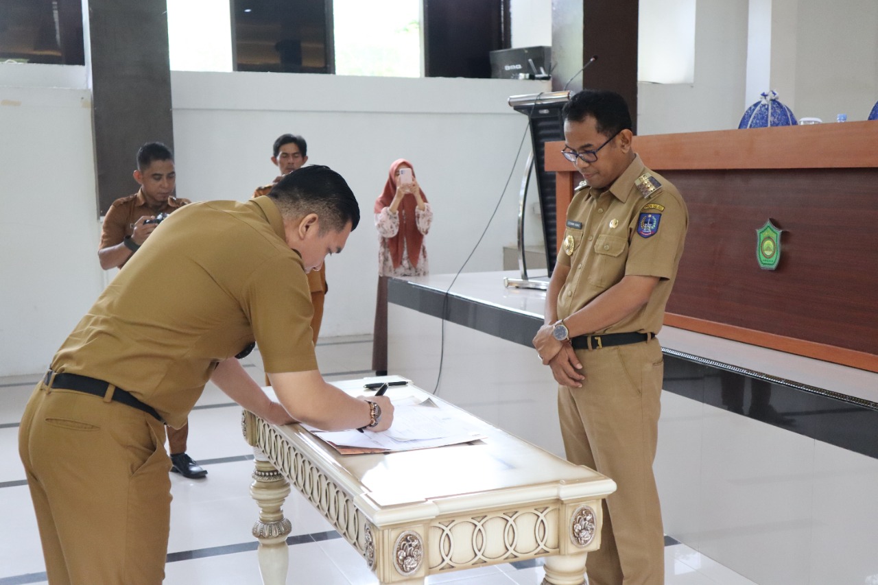 Pimpinan OPD Takalar Teken Pakta Integritas