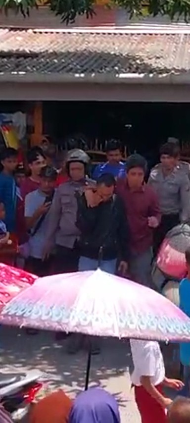 Terduga Pencuri Gawai Dimassa Dituduh Mau Culik Anak