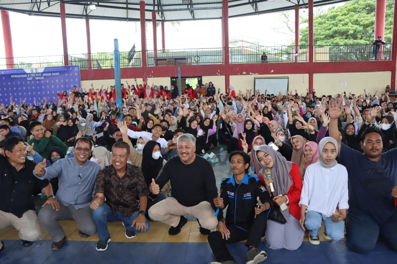 Kerukunan Mahasiswa Pinrang Try Out Akbar