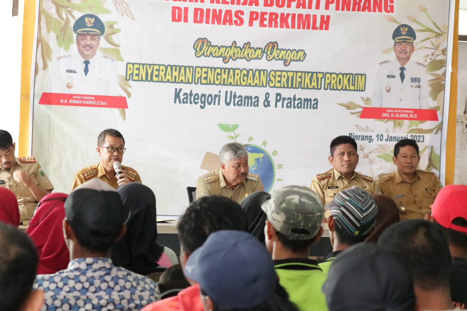Irwan Bertemu 243 Tenaga Kebersihan