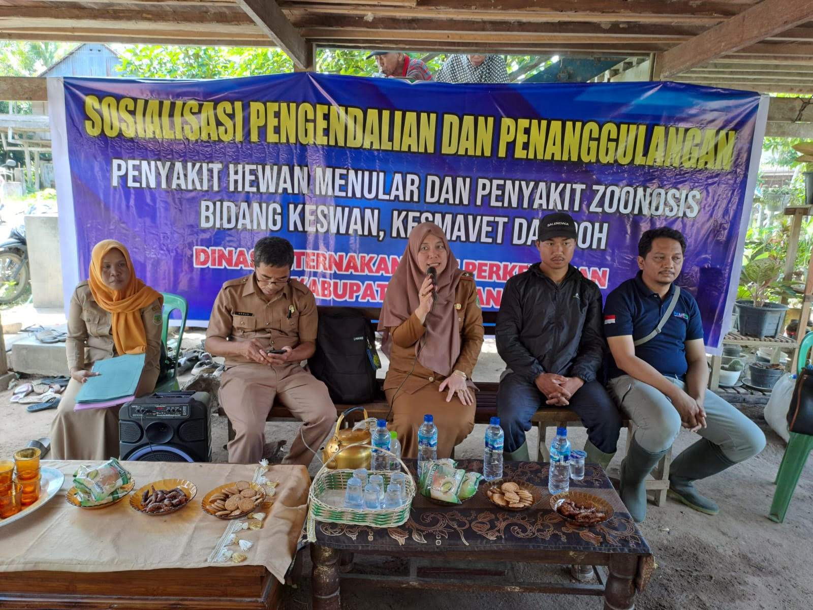 Disnakbun Sosialisasi Penyakit Jembrana
