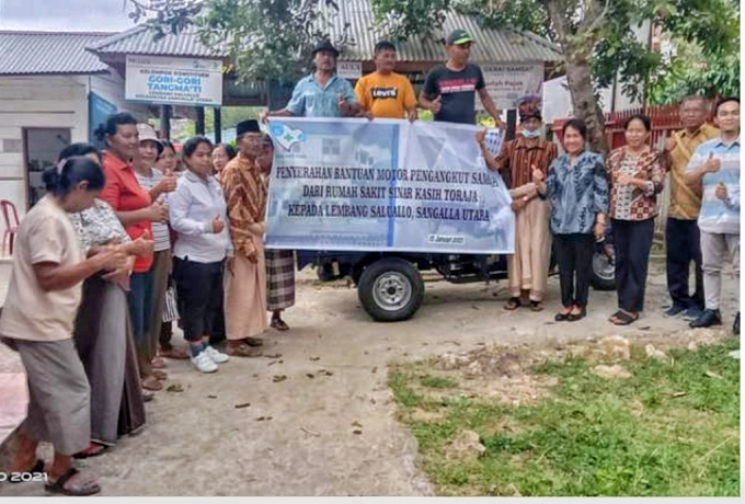 Yayasan Sinar Kasih Bantu Motor Sampah