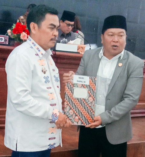 DPRD Tetapkan Dua Perda